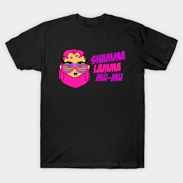 Shamma Lamma Mu-Mu T-Shirt by JamesCMarshall